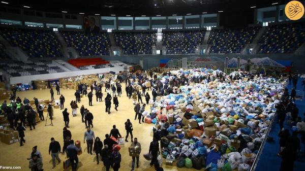 یاری های مردم آذربایجان به زلزله زدگان ترکیه