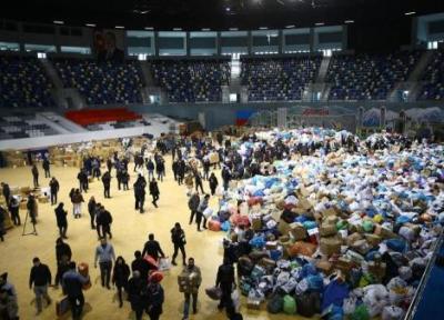یاری های مردم آذربایجان به زلزله زدگان ترکیه
