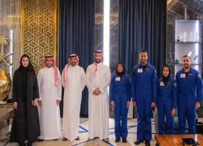 ملاقات فضانوردان سعودی با ولیعهد عربستان