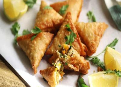 طرز تهیه سمبوسه مرغ به روش بازاری